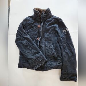 Abercrombie Kids Jacket With faux Fur Lining Size Small